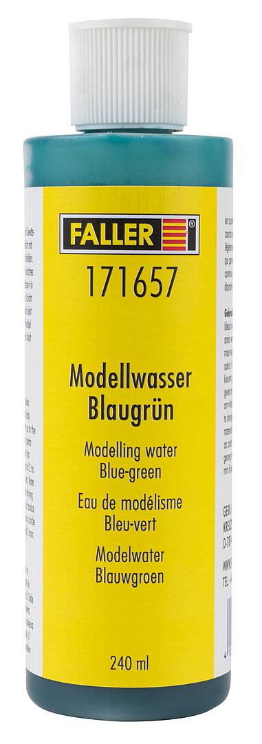 Faller Modelwater blauwgroen 240ml H0 / N / TT / Z