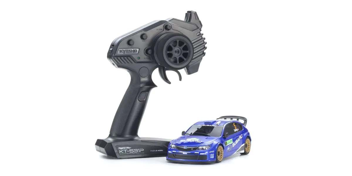 Kyosho Mini-Z AWD Subaru Impreza WRC 2008 (MA020/KT531P) Drift Pack 1/28