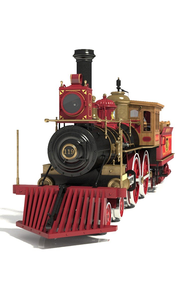 Occre Rogers 119 Wooden Train Kit 1/32