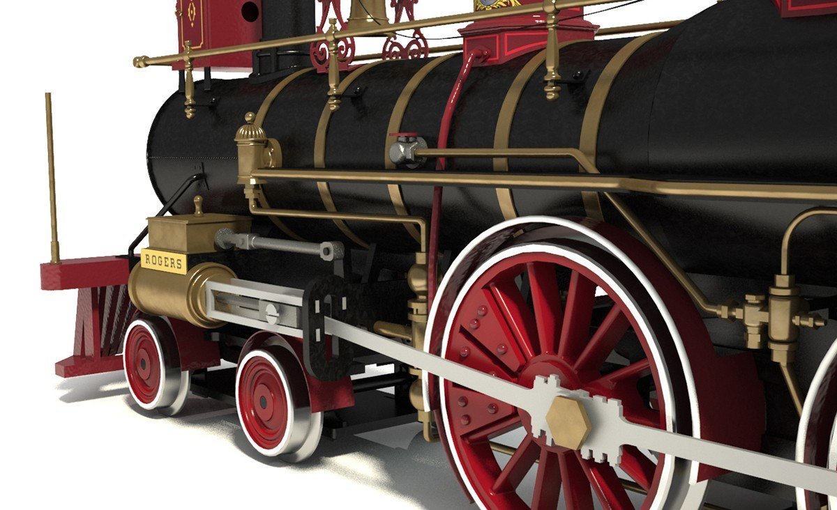Occre Rogers 119 Wooden Train Kit 1/32