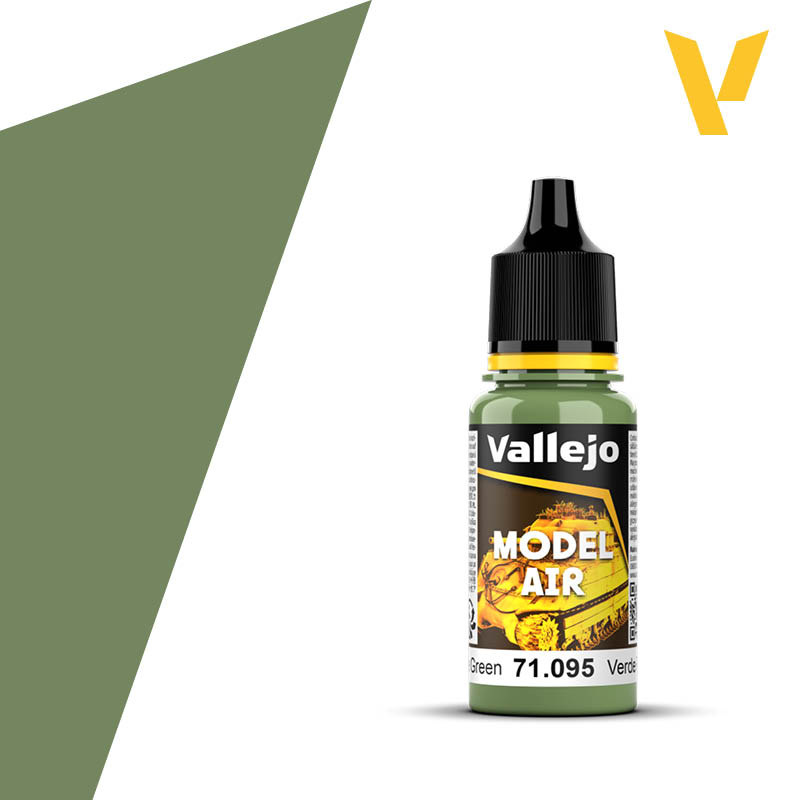 71095 Vallejo Pale Green Model Air 18ml