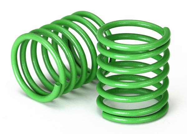Traxxas Spring shock (green) (3.7 rate) (2)