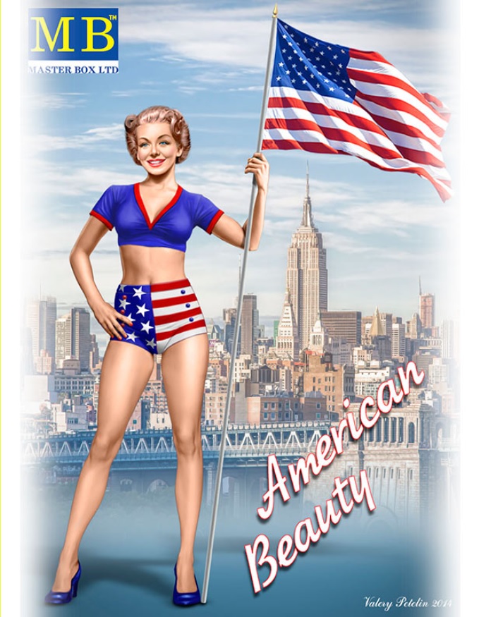 Master Box LTD Pin-up series Kit No.2 Betty 1/24