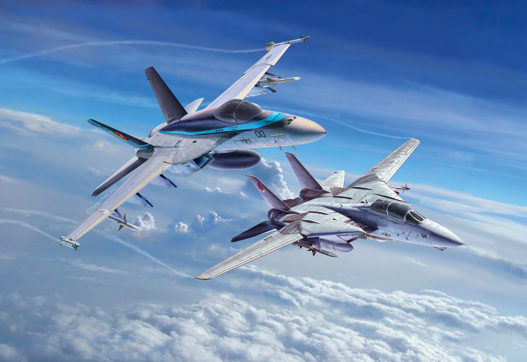 Revell Top Gun Maverick Movie Gift Set 1/72