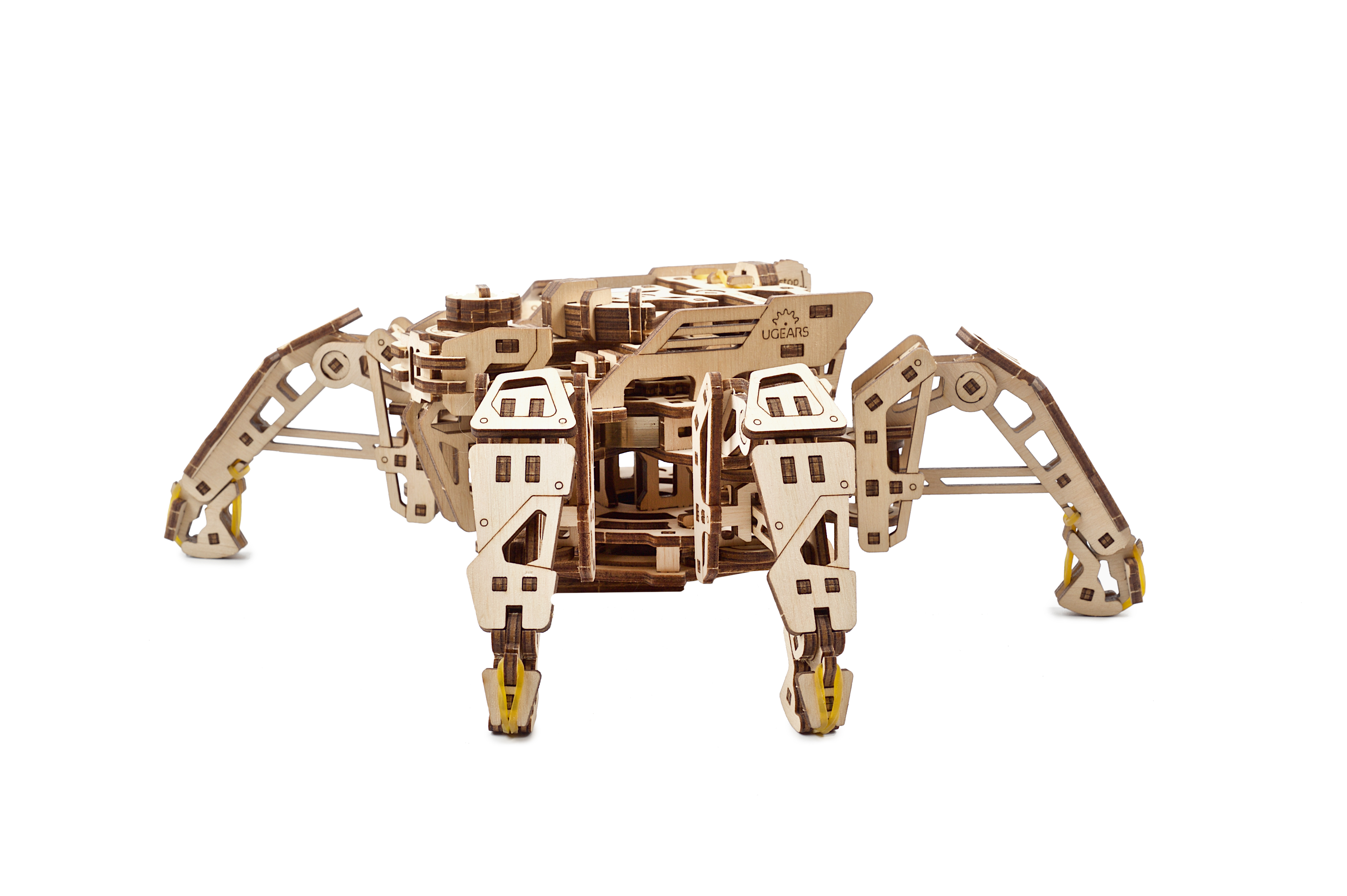 U-Gears Hexapod Spin mechanisch houten bouwpakket