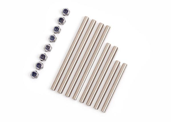 Traxxas Suspension pin set extreme heavy duty complete (front and rear) (hardened steel) (3x52mm (4) 3x32mm (2) 3x40mm (2))/ M2.5x0.45mm NL (4) (for use with #9080 upgrade kit)
