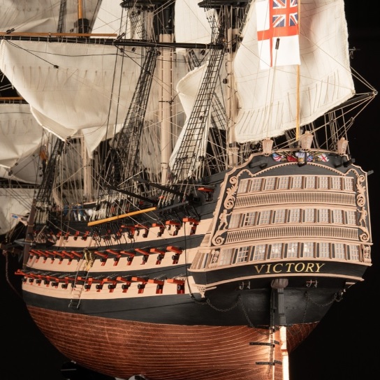 Artesania Latina HMS VICTORY Trafalgar 1805 houten scheepsmodel kit 1/84