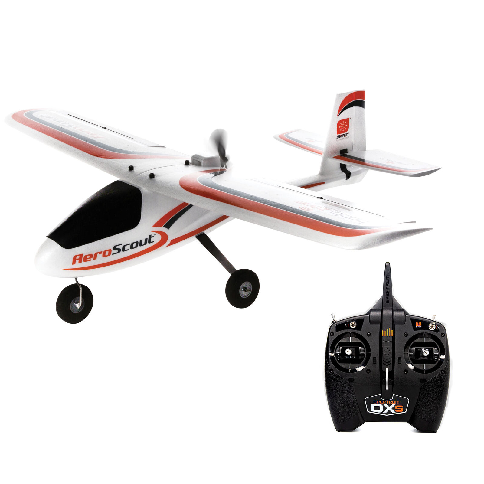 Hobbyzone AeroScout S2 1.1m RTF Basic with SAFE