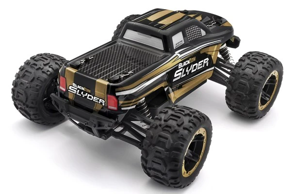 BlackZon Slyder MT 4WD Electric Monster Truck 1/16 Gold