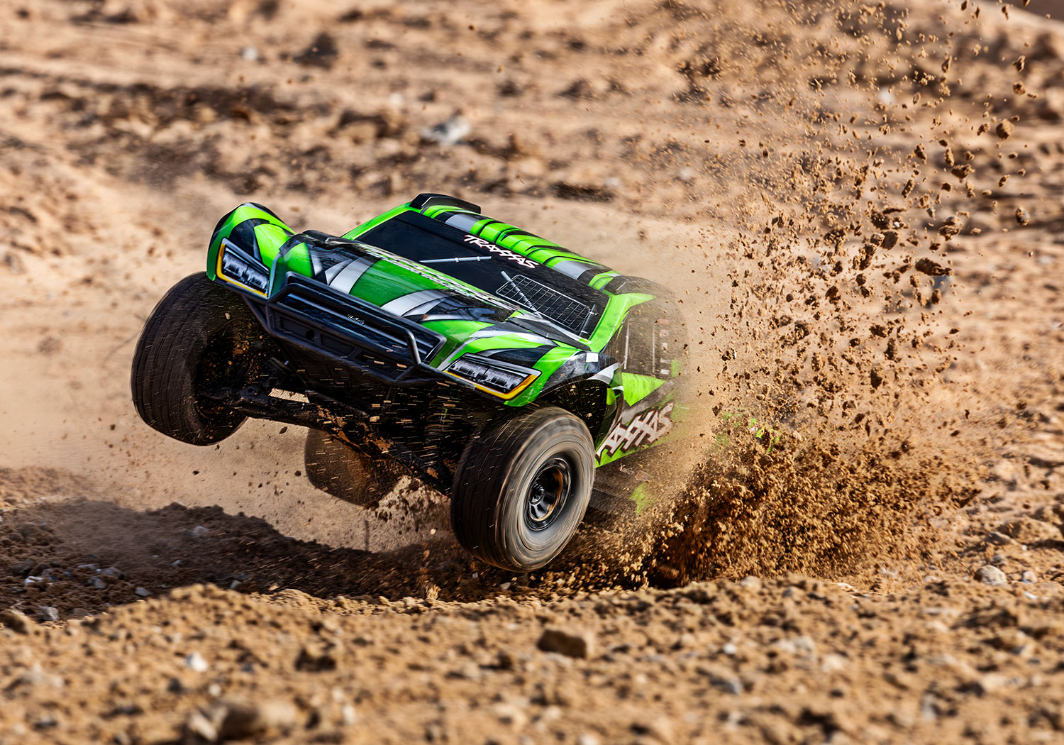 Traxxas Maxx Slash Brushless 6S Short Course Truck 4WD TSM RTR Green