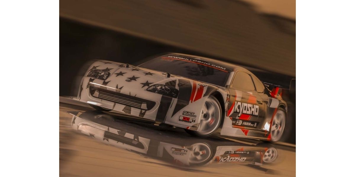 Kyosho Fazer MK2 Toyota Supra A80 Drift T1 Readyset 1/10