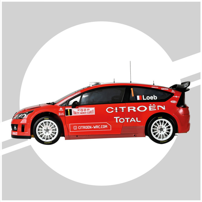 IXO Citroen C4 WRC 1/8