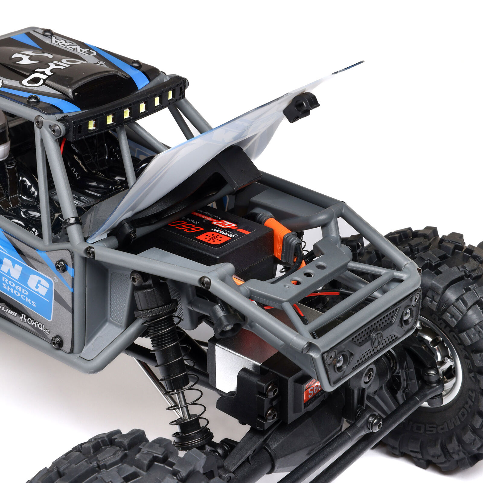 Axial UTB18 Capra 4WS 4X4 RTR Brushed Rock Crawler (Battery & Charger Included) Blue 1/18