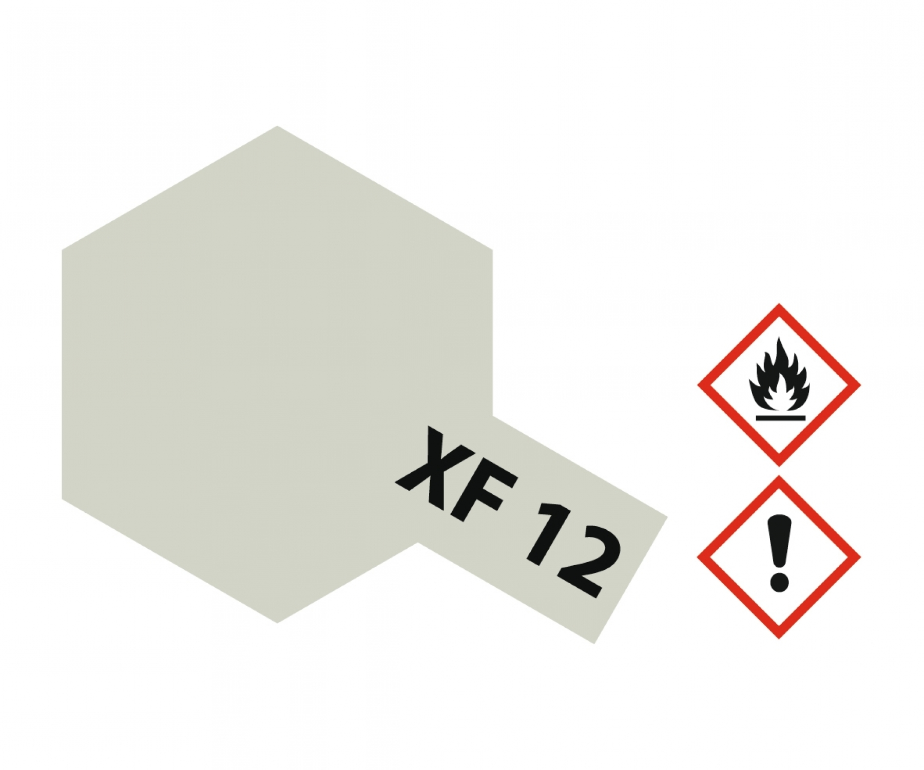 XF12 Potje J.N. Grey flat 23ml Tamiya