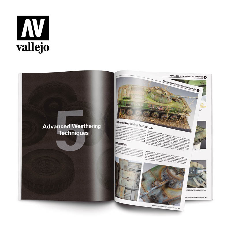 Vallejo Airbrushing and Weathering Techniques Book By Rob Ferreira