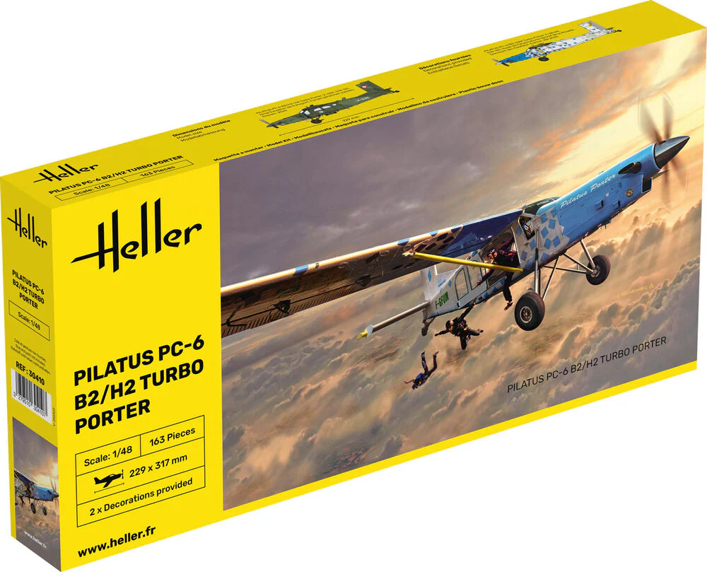 Heller Pilatus PC-6 B2/H2 Turbo Porter 1/48