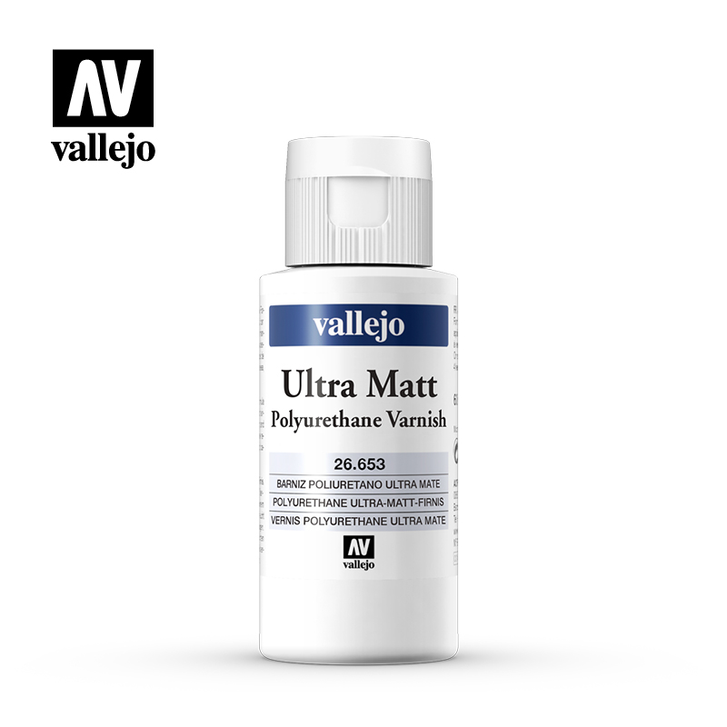 Vallejo Ultra Matt Polyurethane Varnish 60ml