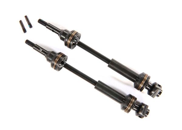 Traxxas Driveshafts Rear Steel-Spline Constant-Velocity (complete assembly) (2)