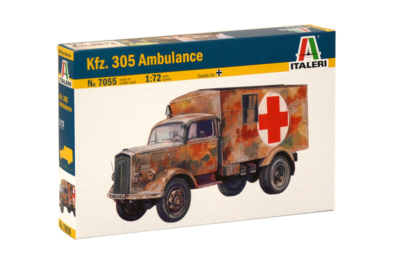 Italeri Kfz. 305 Ambulance 1/72