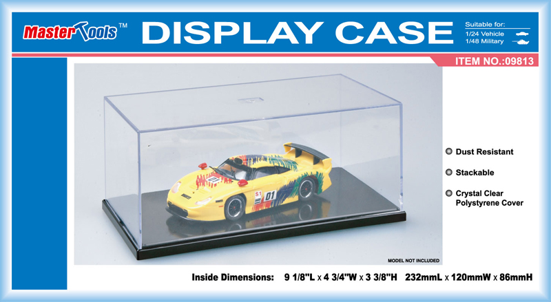 Master Tools Display Case 232 x 120 x 86 mm