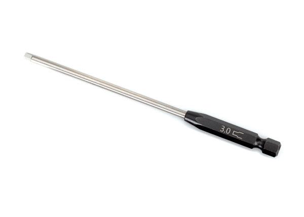 Traxxas Speed bit hex driver straight 3.0mm (120mm length)