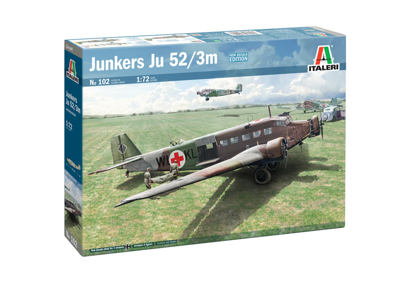 Italeri Junkers JU-52 Tante JU 3M 1/72