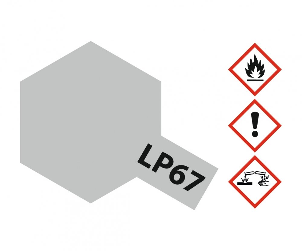 LP67 Potje Smoke brillant 10ml Tamiya
