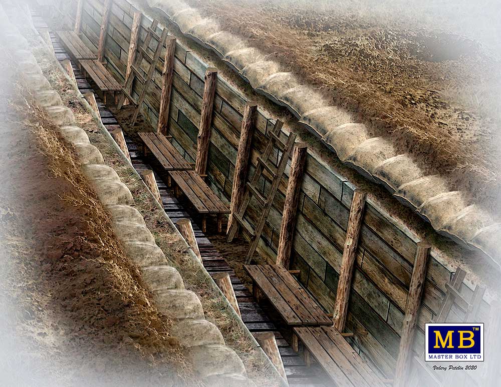Master Box LTD The Trench WWI & WWII 1/35