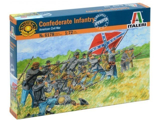Italeri Confederate Infantry American Civil War 1/72