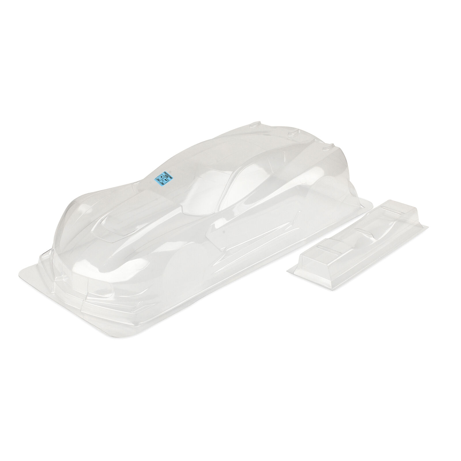 Protoform Chevrolet Corvette C7.R Clear Body for GT (Long) 1/8