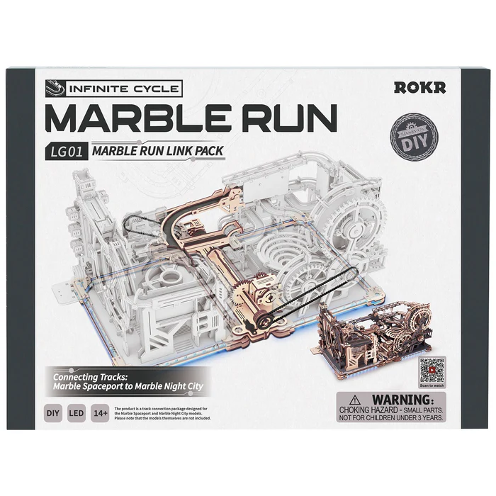 Robotime Marble Night City / Spaceport Link Pack