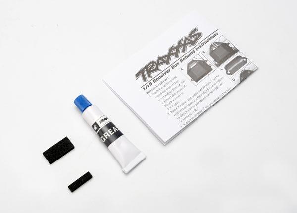 Traxxas Seal kit receiver box (includes o-ring seals and silicone