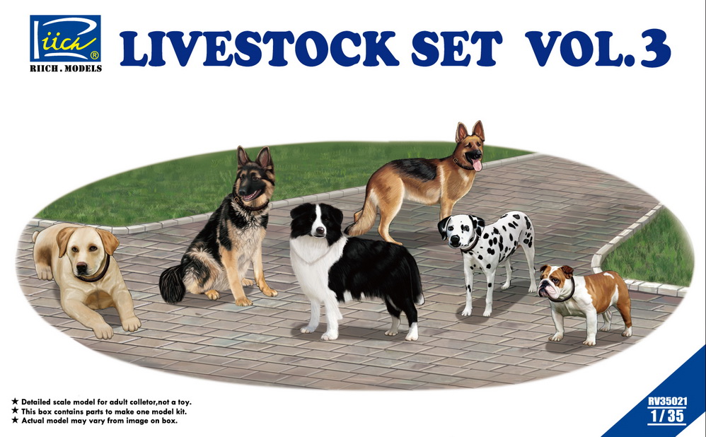 Riich Models Livestock set vol.3 1/35