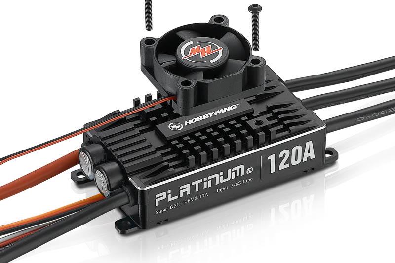 Hobbywing Platinum Pro 120A ESC V4 3-6s 10A BEC