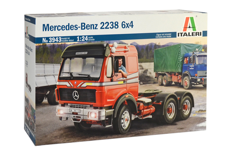 Italeri Mercedes Benz 2238 6x4 Truck 1/24 kit