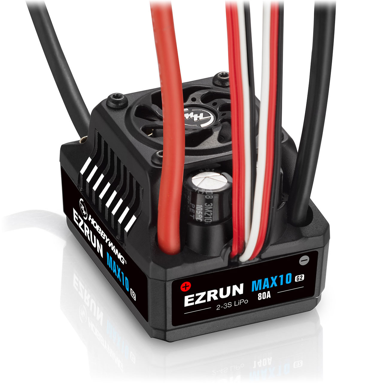 Hobbywing EzRun MAX10 G2 XT60 80A Waterproof ESC 1/10