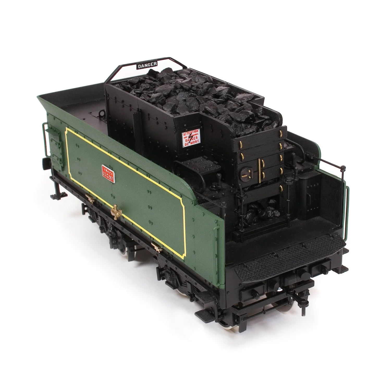 Occre Pacific 231 Wooden Train kit 1/32