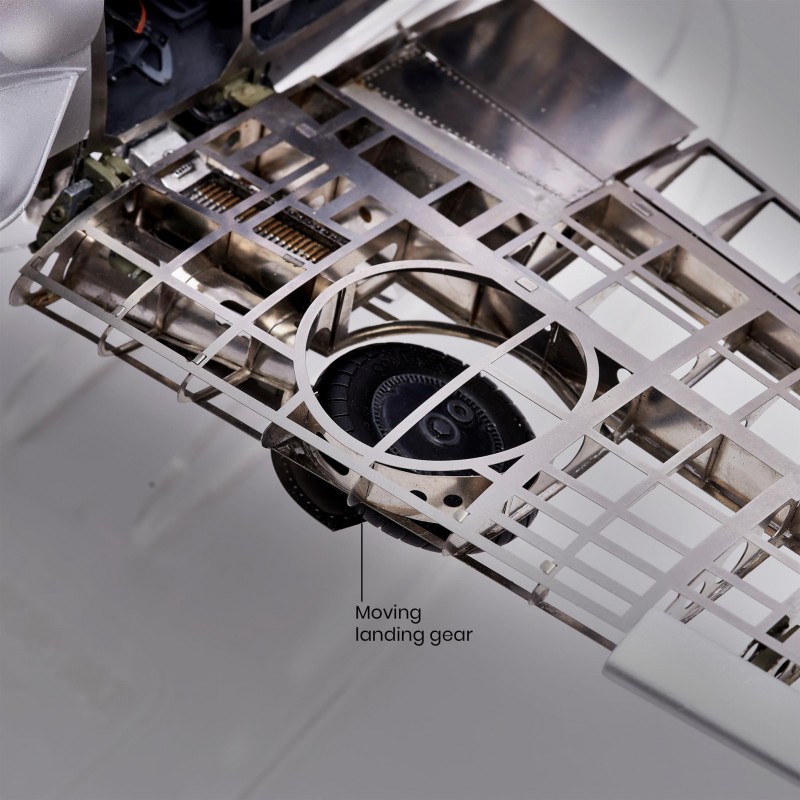 Artesania Latina Metal & Plastic Model: Messerschmitt Bf109G Aircraft 1/16
