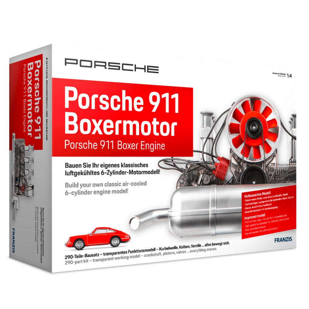 Franzis Porsche 911 Engine Kit 1/4