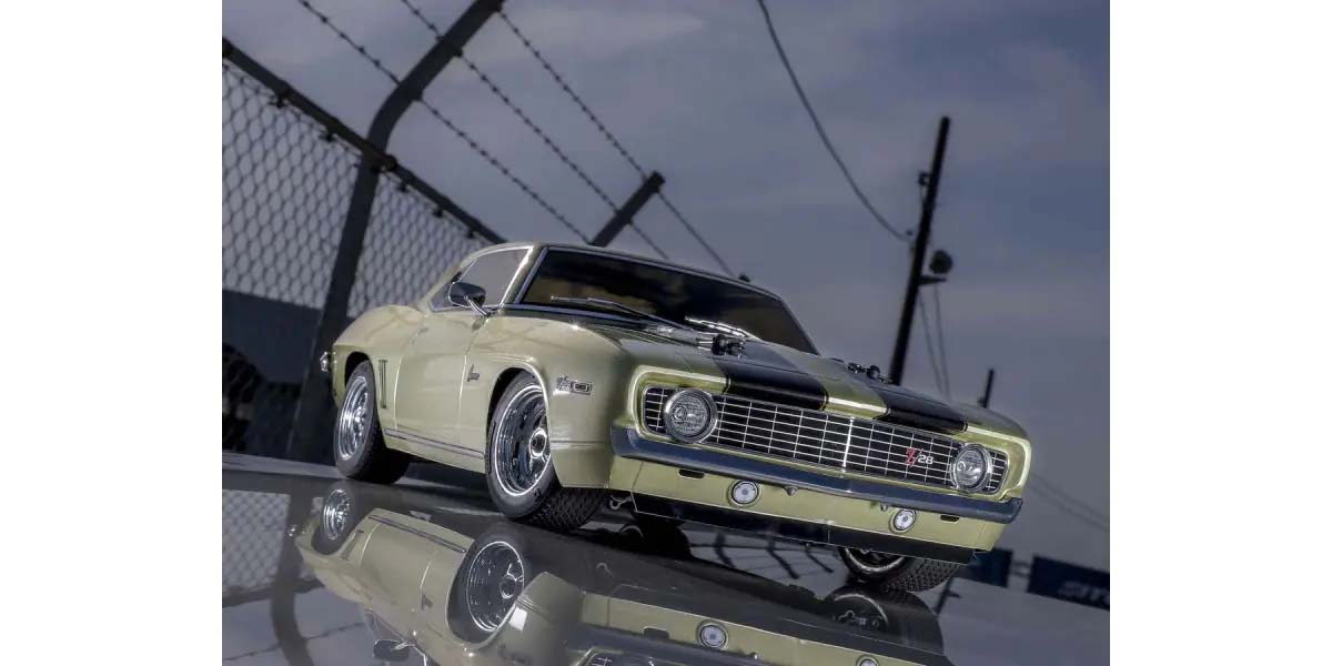 Kyosho FAZER MK2 Chevy Camaro Z28 1969 Frost Green Readyset 1/10