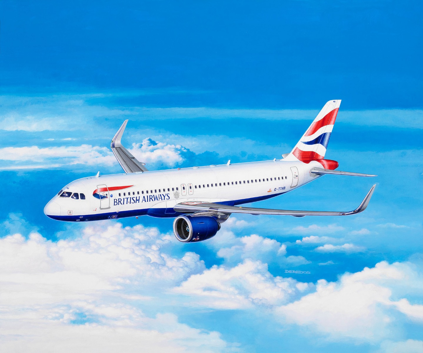 Revell Airbus A320 neo British Airways 1/144