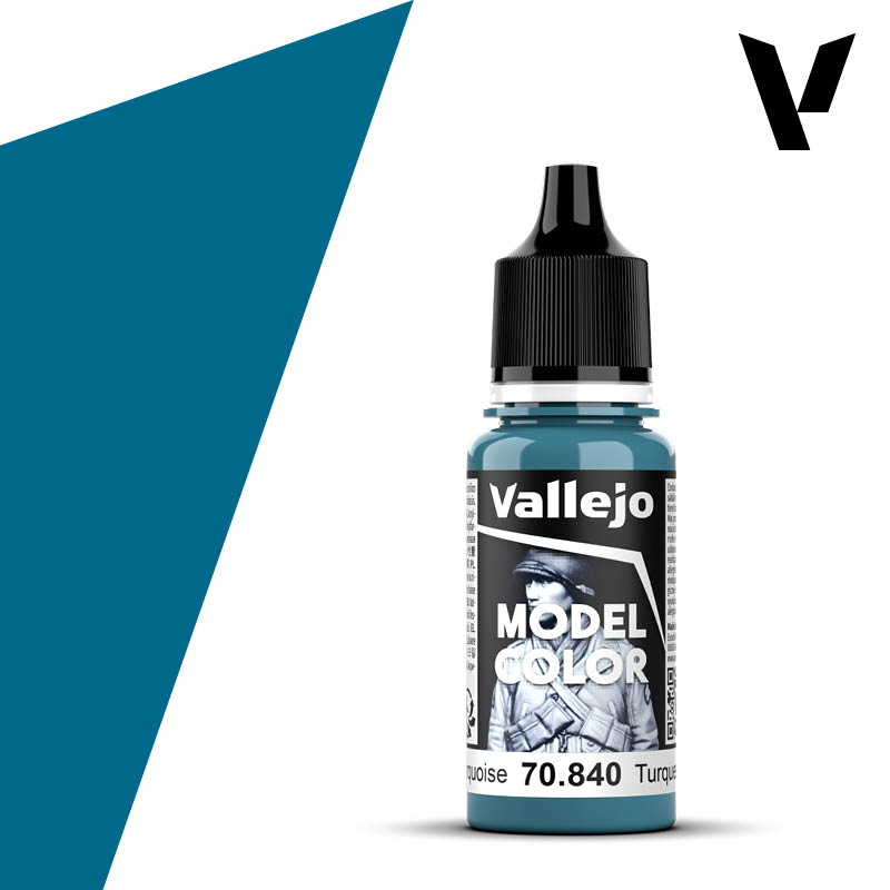 70840 Vallejo Light Turquoise Model Color 18ml