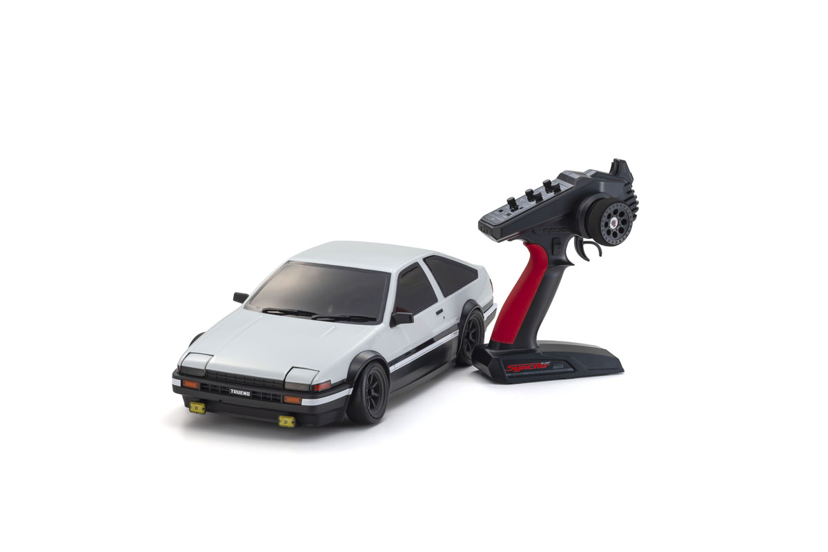 Kyosho Fazer D2 Toyota Sprinter Trueno AE86 White 2WD Drift Readyset 1/10