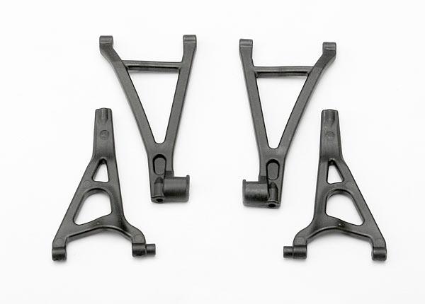 Traxxas Suspension arm set, front (includes upper right & left and lower right & left arms)