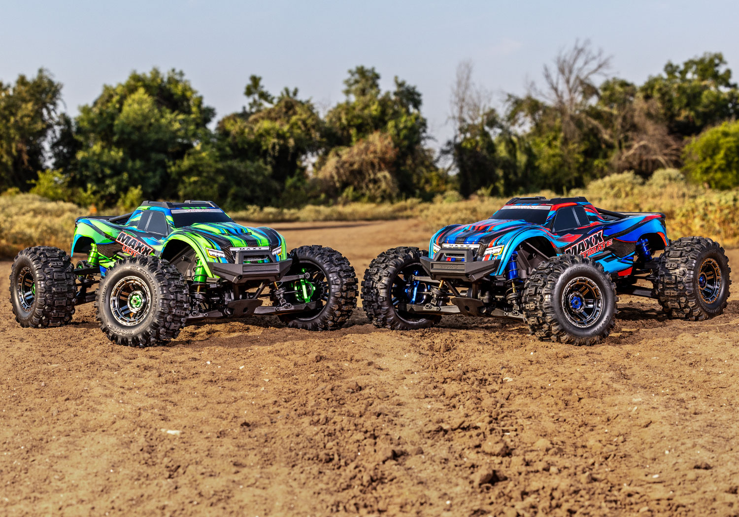 Traxxas Maxx Ultimate 4WD Brushless Electric Monster Truck VXL-4S TQi Blue 1/8