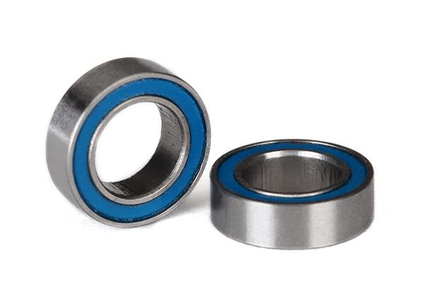 Traxxas Ball bearings blue rubber sealed (6x10x3mm) (2)