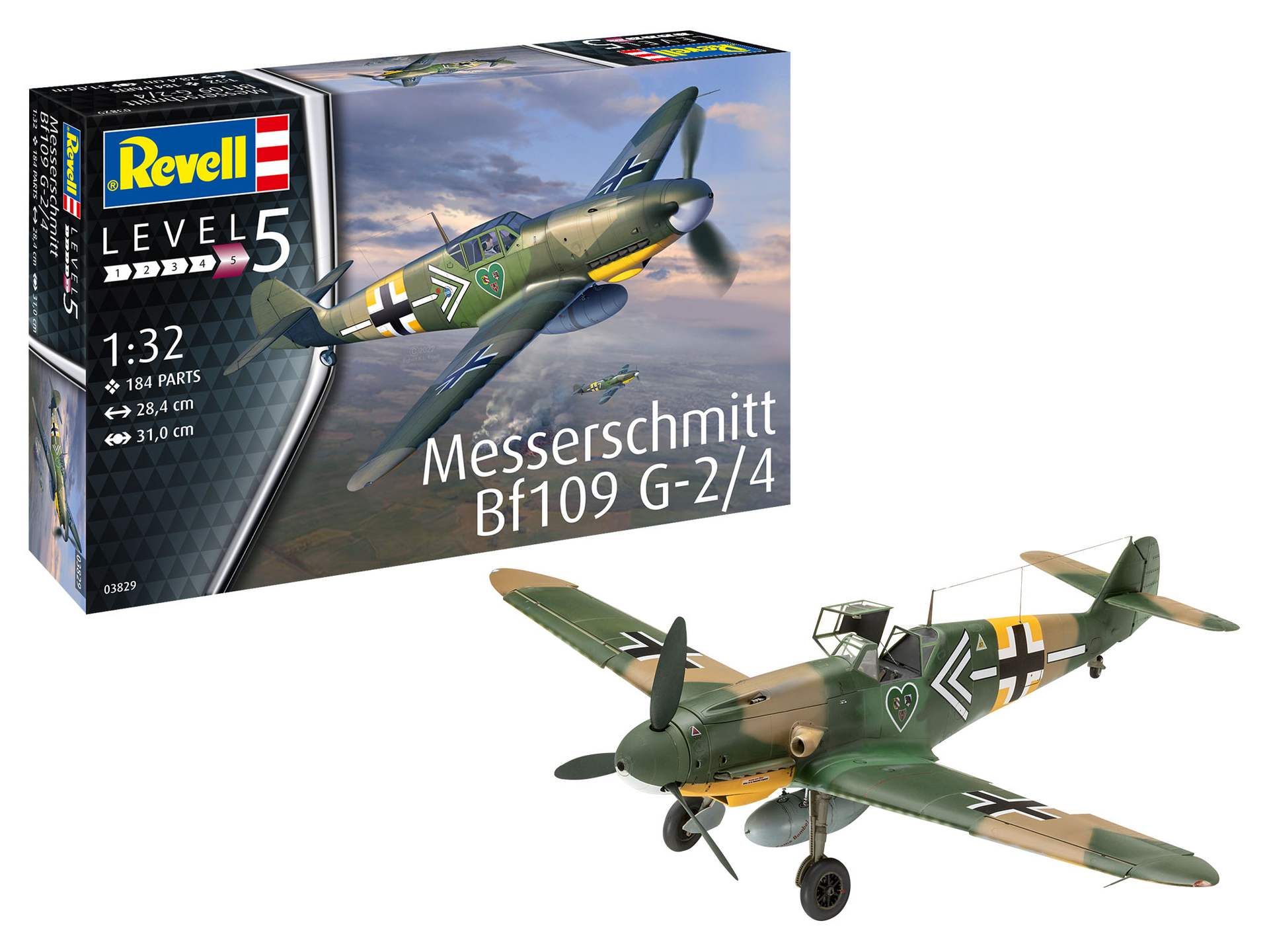 Revell Messerschmitt Bf109 G-2/4 1/32