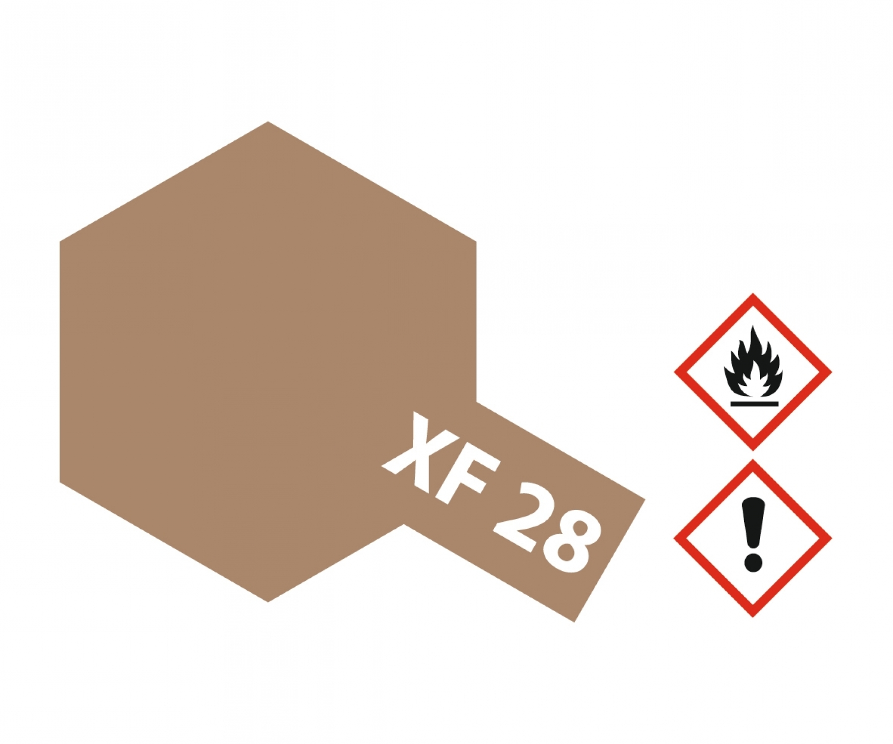 XF28 Potje Dark Copper flat 23ml Tamiya