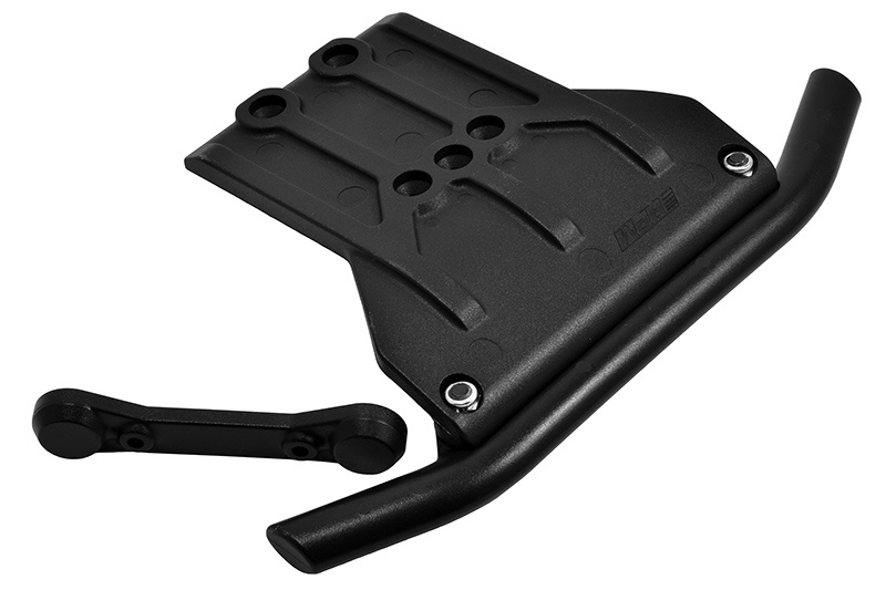 RPM Front Bumper and Skidplate Black for Traxxas Sledge