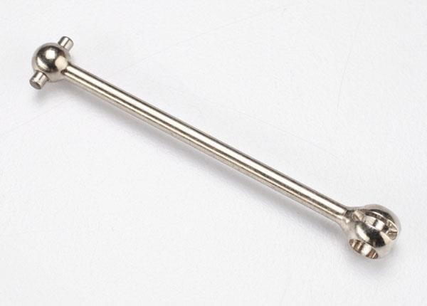 Traxxas Driveshaft, steel constant-velocity, 1/16 Slash (shaft only, 48mm)/ drive cup pin (1)